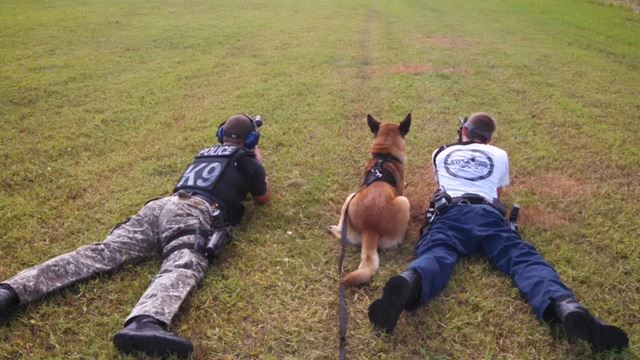 K-9 Officers Firearm Training