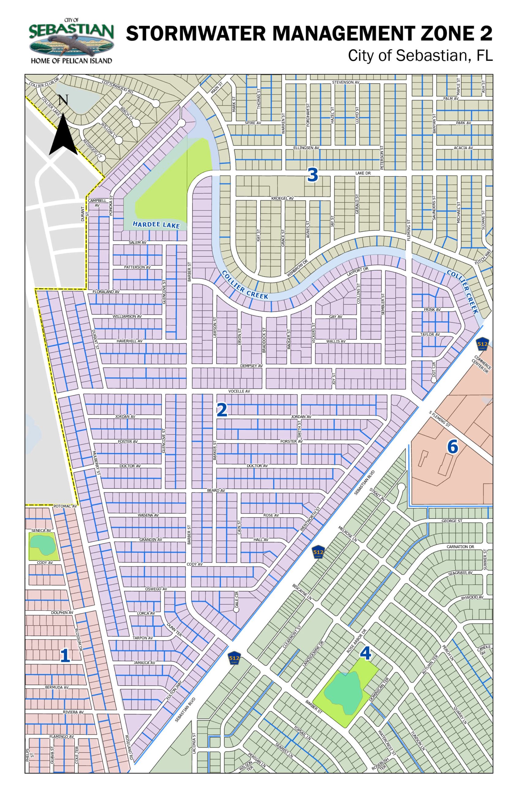 Stormwater Zone 2 Map